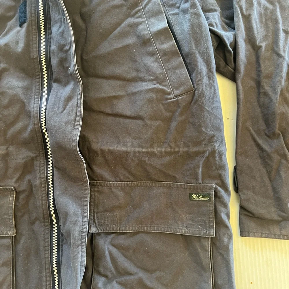 Woolrich Dark Blue Men's Military Jacket